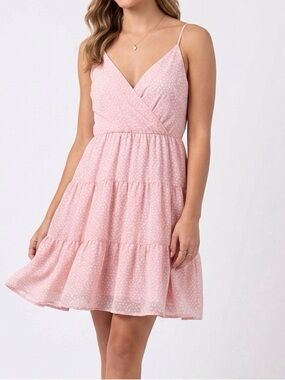 ALTAR’D STATE Pink Floral Mini Dress